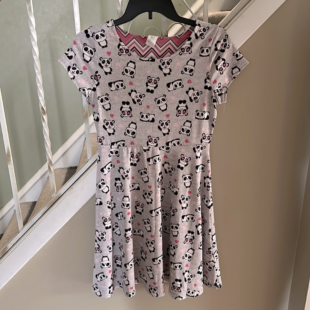 Girls Reversible Short Sleeve Dress